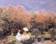Claude Monet The Garden oil painting on canvas